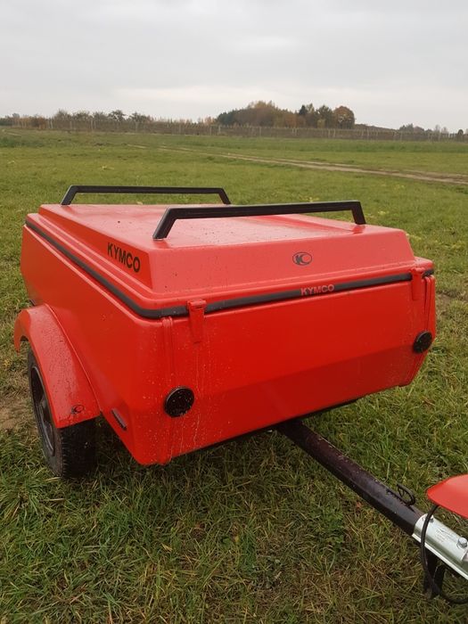 Kymco kxr 250s z przyczepką  zamienie na większy