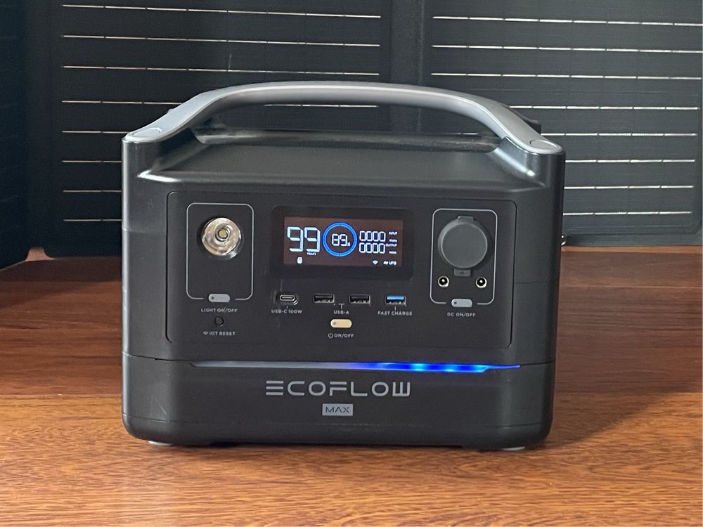 Ecoflow max + panel ecoflow 160 w