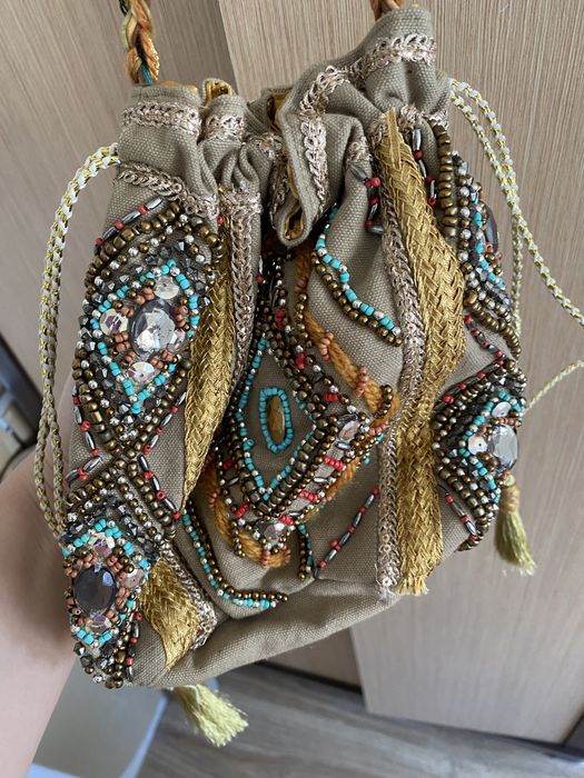 Torebka worek zdobienia pull&bear