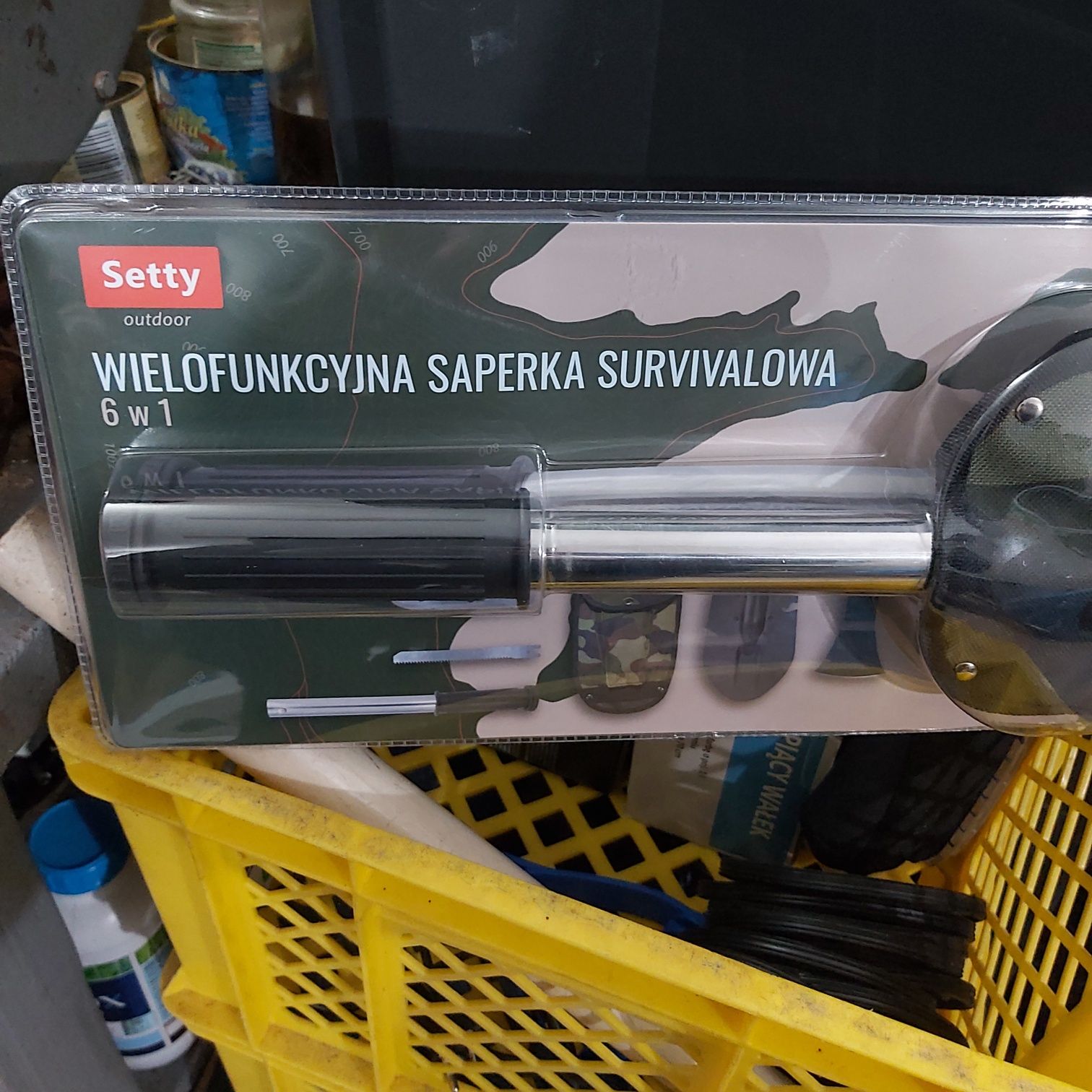 Saperka survivalowa 6 w 1