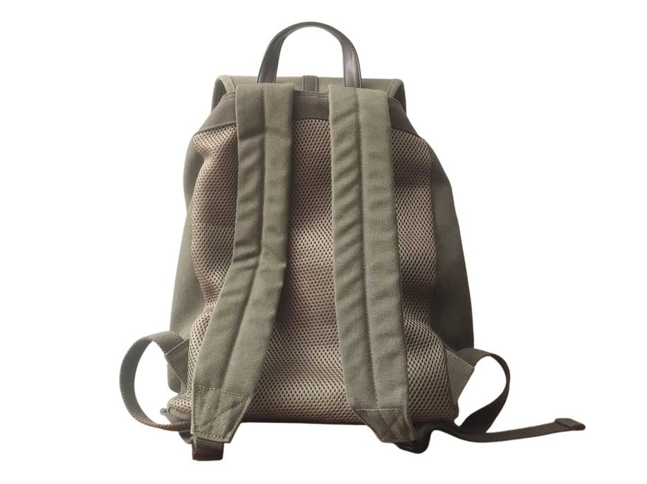 PIER ONE Brązowy Zielony Miejski Plecak Unisex PI954H05W-O11