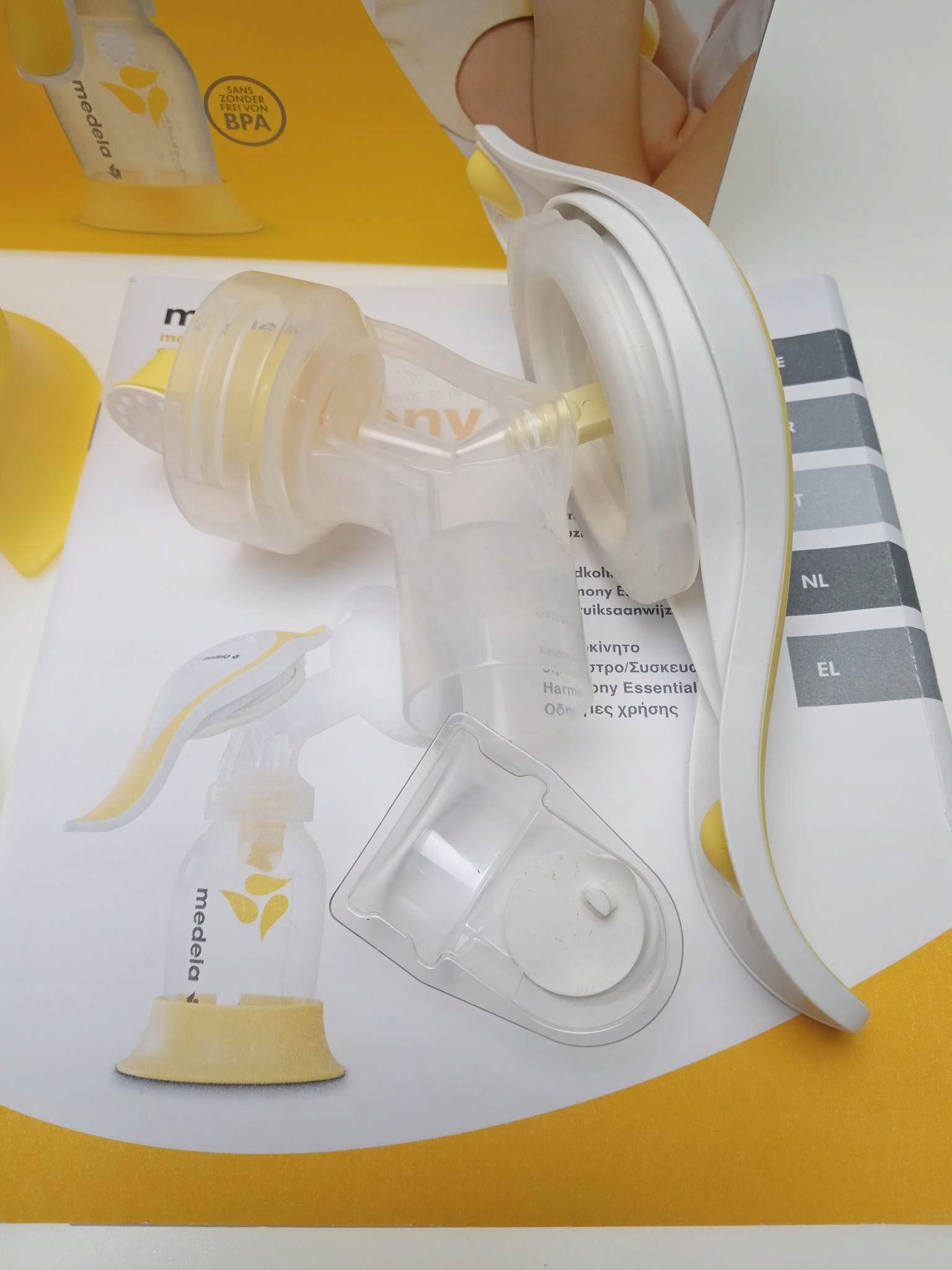 Medela Laktator Harmony Flex Ręczny Dwufazowy