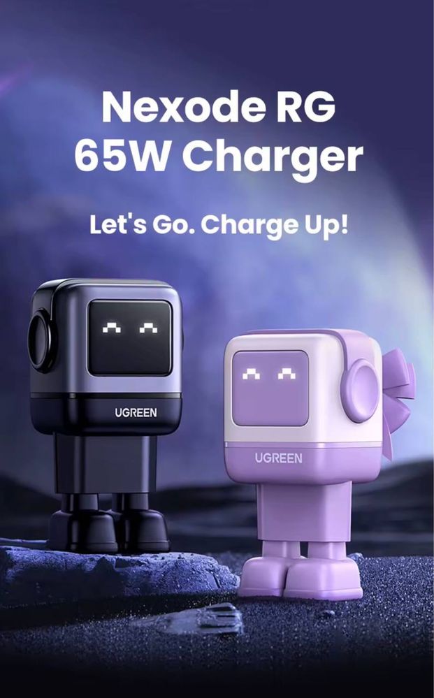 UGREEN GaN CD361 65W швидка зарядка