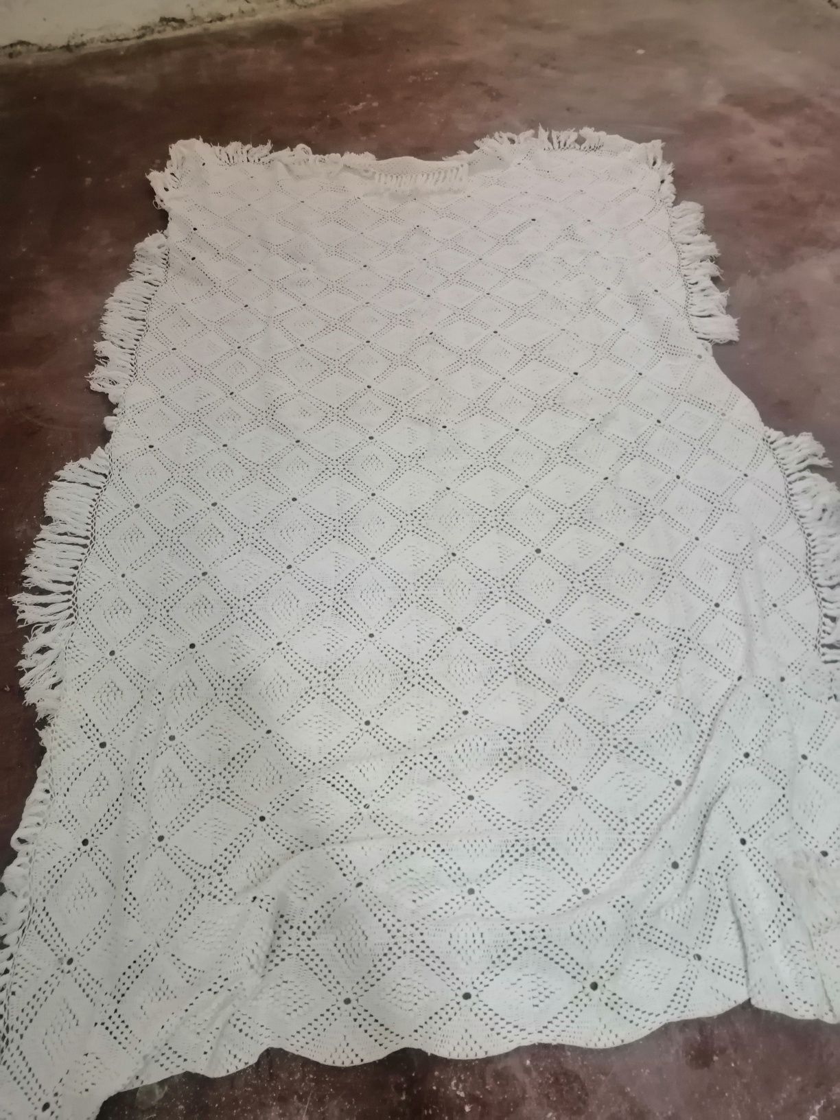 Colcha em crochê