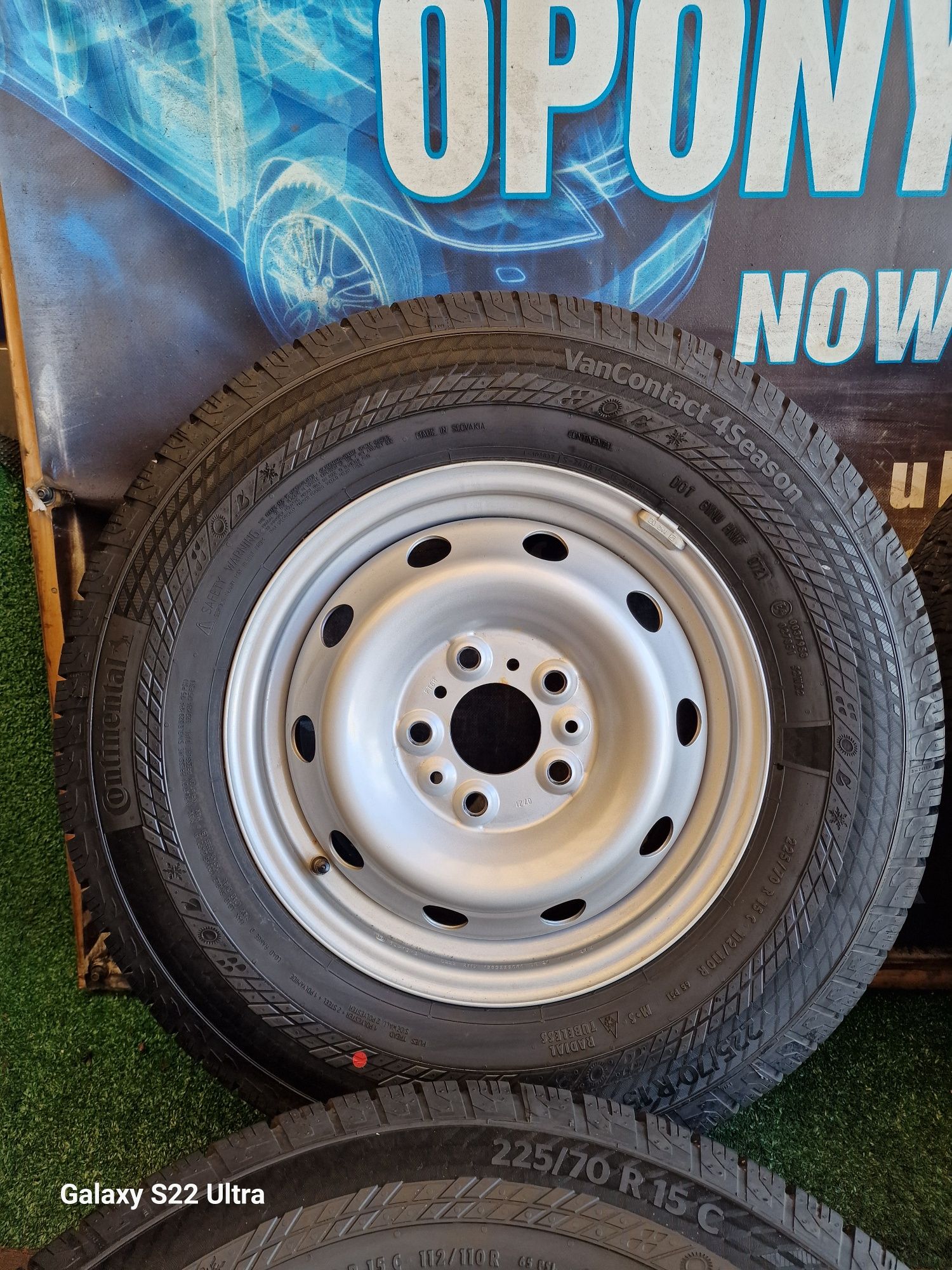 Koła Całoroczne 15 5×118 Fiat Ducato Peugeot Boxer Citroen Jumper Nowe