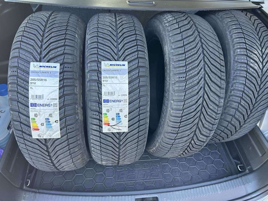 Нові всесезонні шини Michelin Crossclimate 3 205/55R16 91V рік 2025