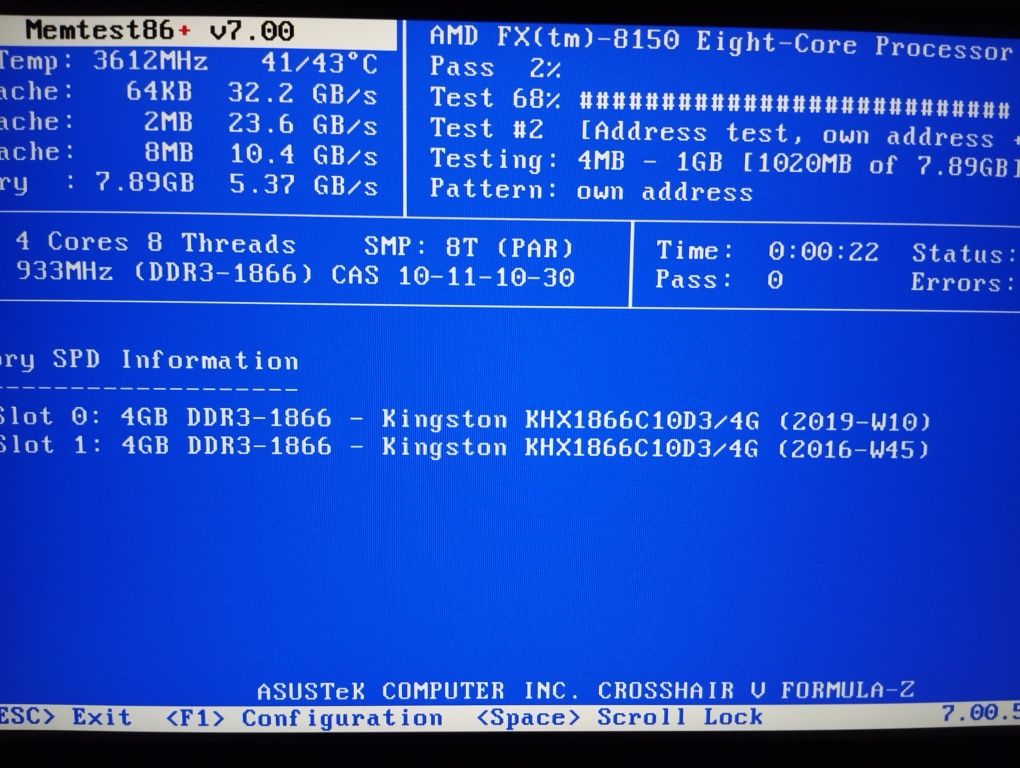 Оперативная память Kingston HyperX DDR3-1866 4096MB FURY Black
