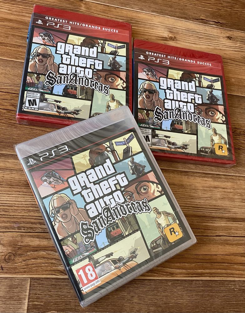 Sony PS3: GTA 5, San Andreas, Metal Gear Solid, Watch Dogs