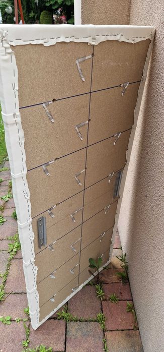 Panel pikowany glamour kryształki 110/50