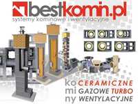 1m KW3 Fi 200 BKU Komin ceramiczny Wentylacyjne Pustaki kominowe Akces