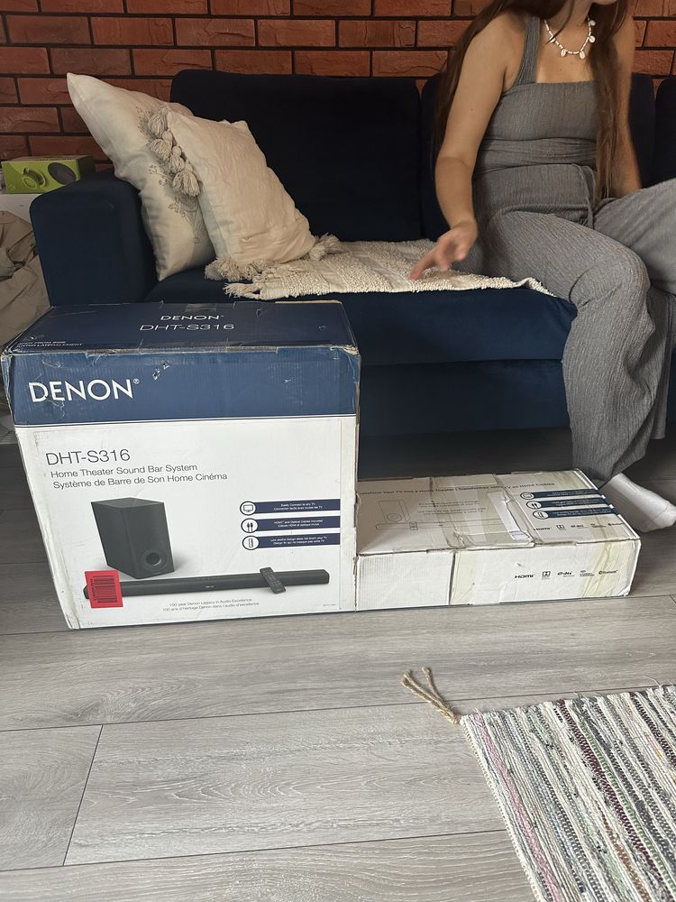 Kino domowe NOWE Denon DHT-S316