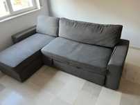 Sofá-cama Ikea com arrumacão