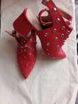 Buty damskie na słupku