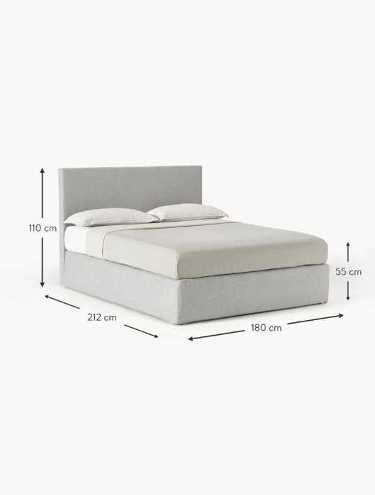 Łóżko kontynentalne Eliza (Westwing)