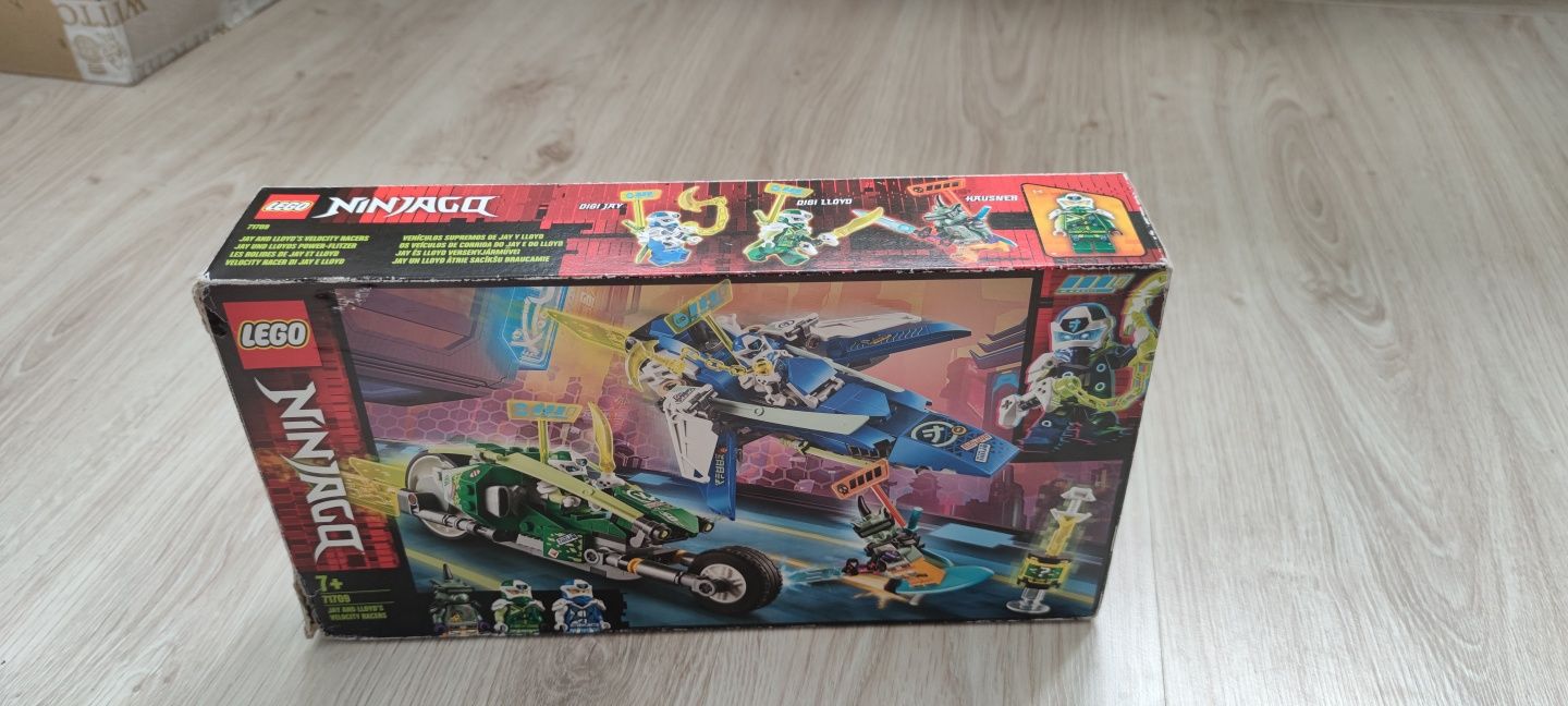 LEGO Ninjago wyścigówki Jaya i Lloyda