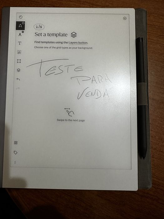 Remarkable 2 com caneta