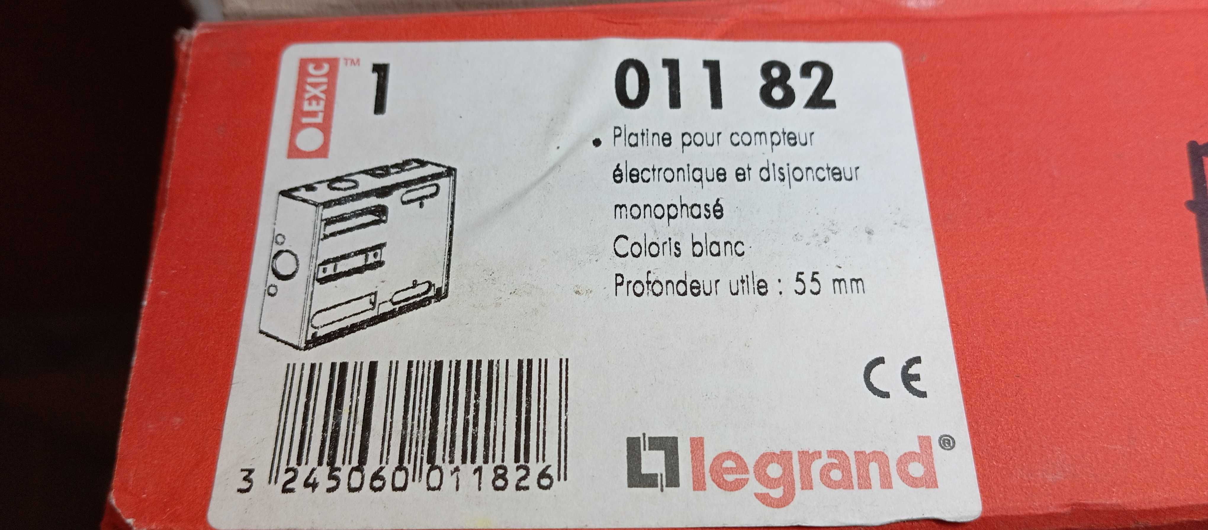 Legrand 011 82 płyta do montażu wyłącznika przyłączeniowego