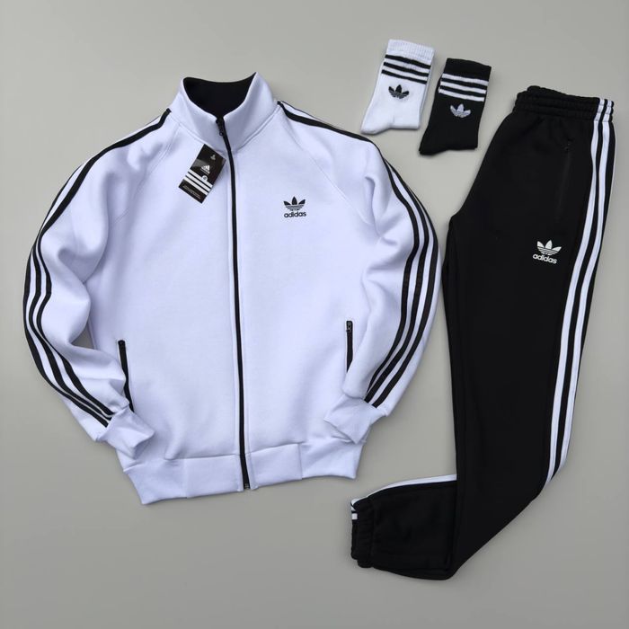 Зимовий костюм Adidas | Трьохнитка фліс | Унісекс | XS–XXXL