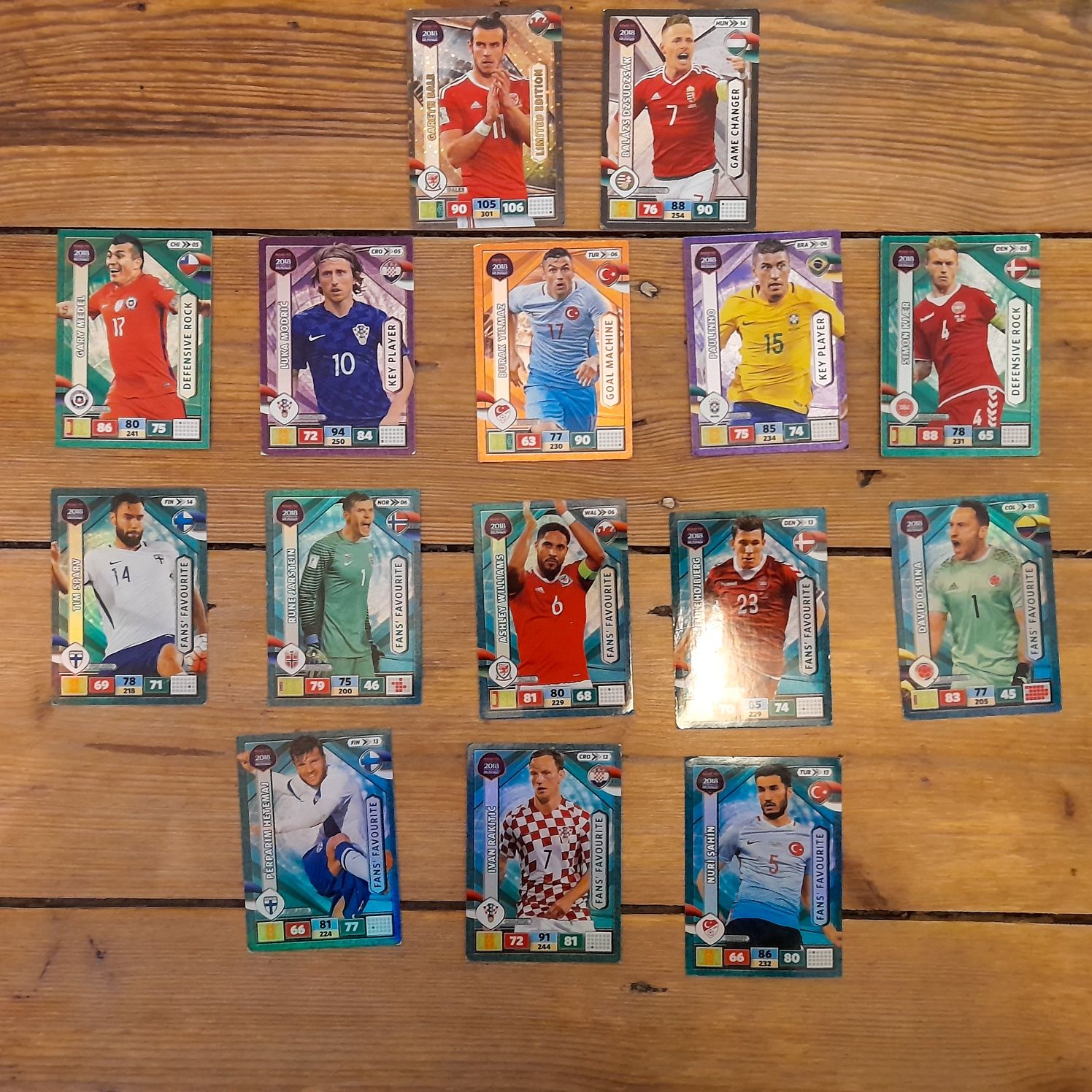 Karty i puszka Panini Fifa Road To World Cup Russia 2018