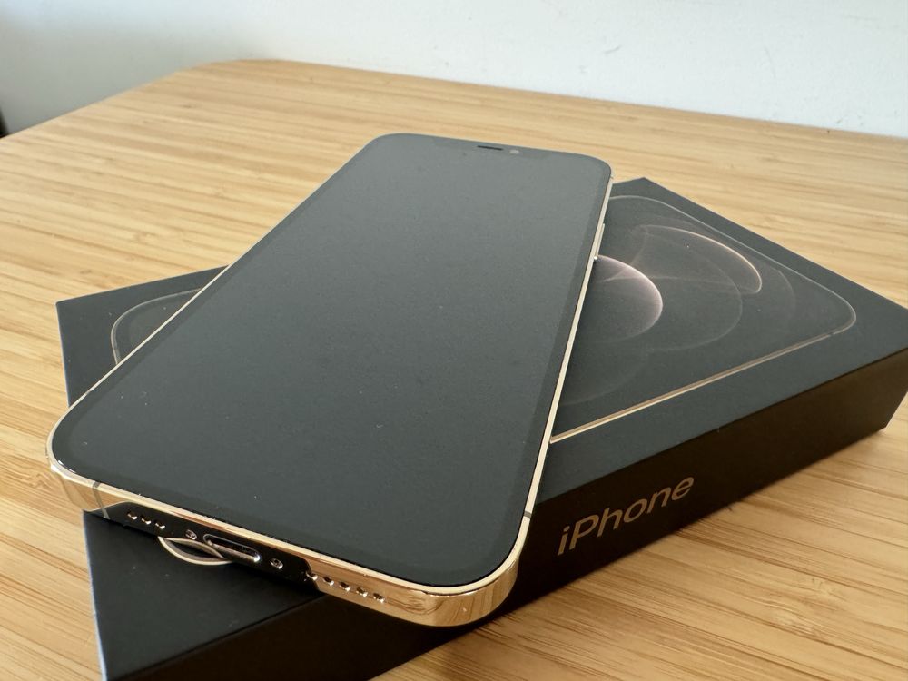 SEM RISCOS Iphone 12 pro 256gb dourado + iwalk