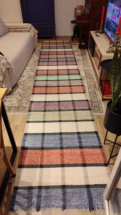 Домоткана доріжка, ручна робота, 4,5м. орієнтовно 1960-ті Чернігівщина