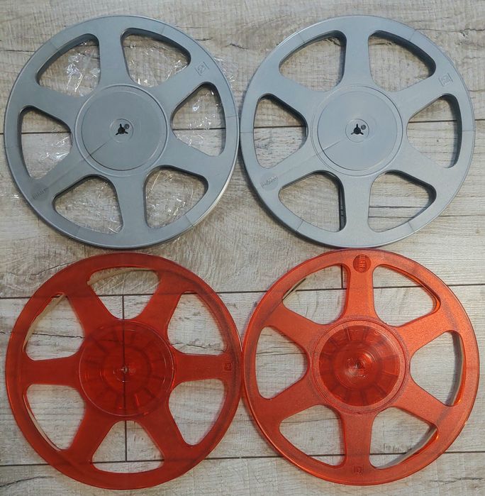 Новые.Бобины 27.катушки, магнитная лента 1100.1500м