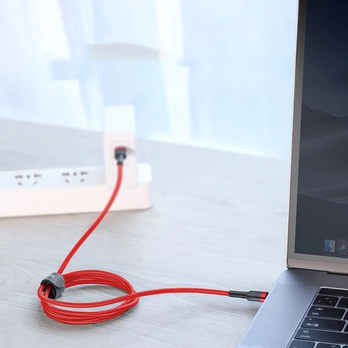 Baseus Cafule wytrzymały kabel USB-C / USB-C PD2.0 60W QC 3.0 2m