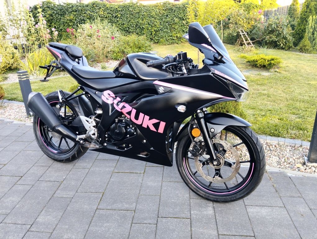 Suzuki GSX-R 125 ABS Key Less kat A1/B z Niemiec Transport