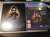 Steelbook + gra Torment: Tides of Numenera PS4 PL + soundtrack idealna