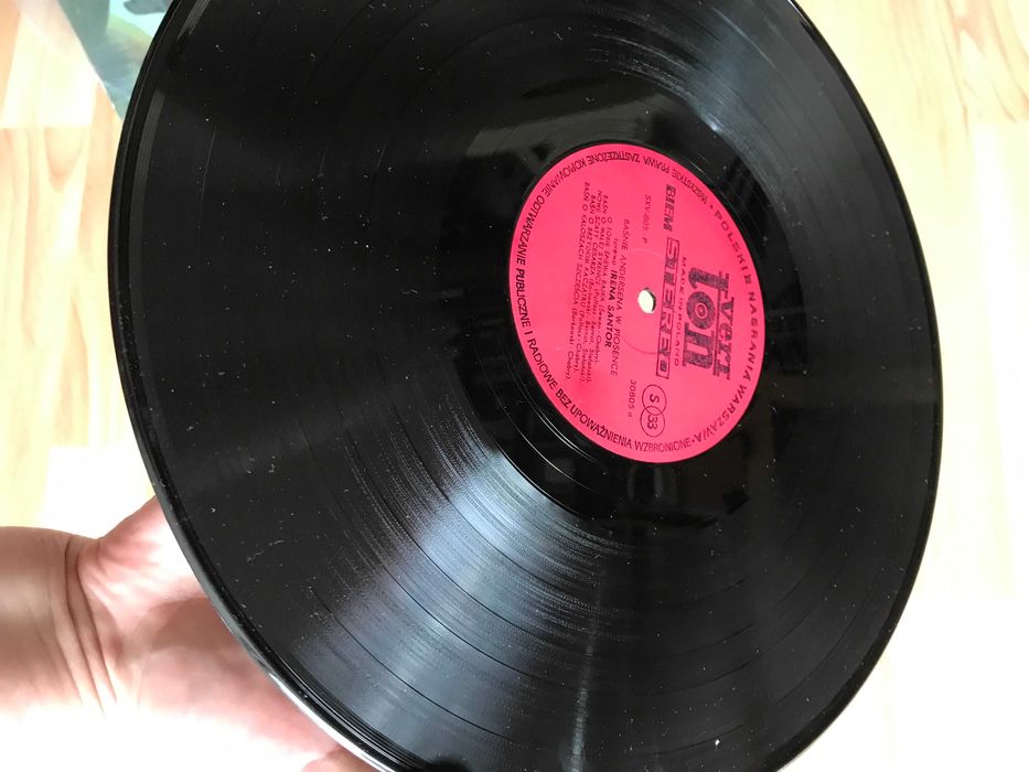 Płyta Winylowa J. Ch. Andersen Baśnie Irena Santor winyl bajka