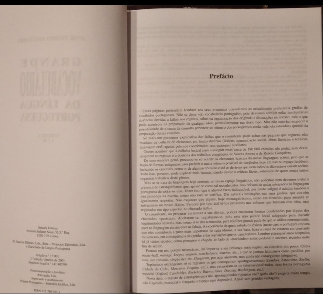 Etimológico 5 oferta Grande Vocabulário 2 novos -  José Pedro Machado