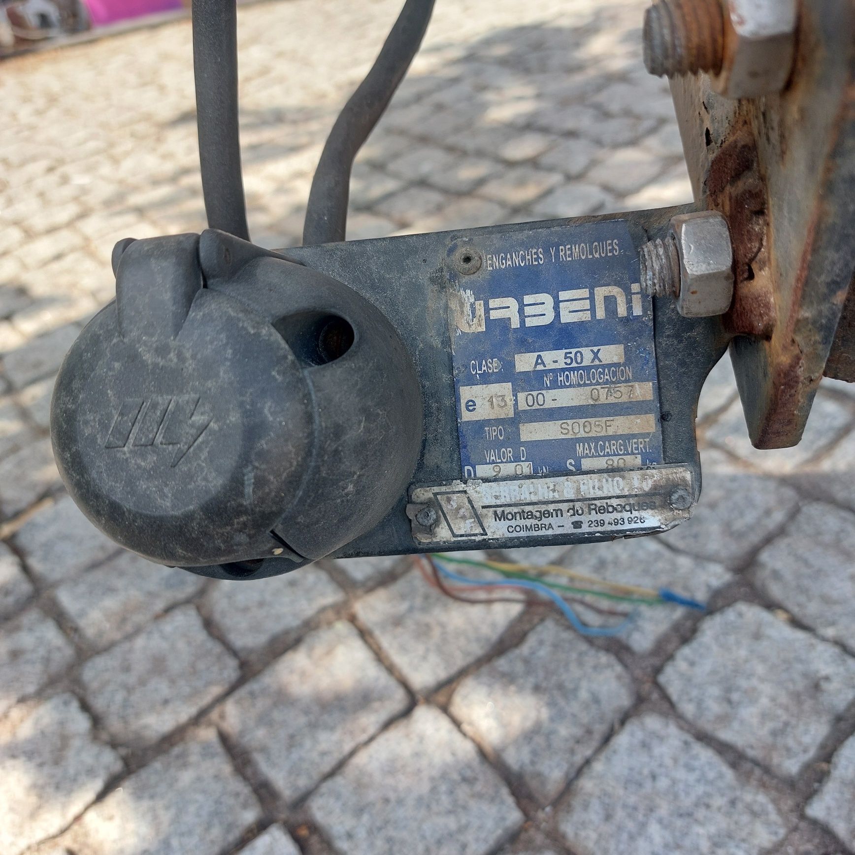 Gancho reboque golf 4 / audi a3 8L