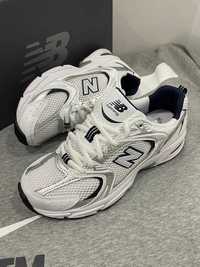 New Balance 530 White Silver Navy 39