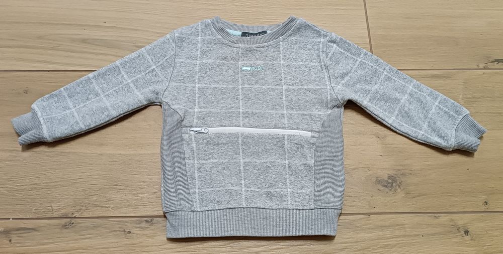 Primark 80 86 bluza dresowa szara dla chłopca chłopięca jak nowa