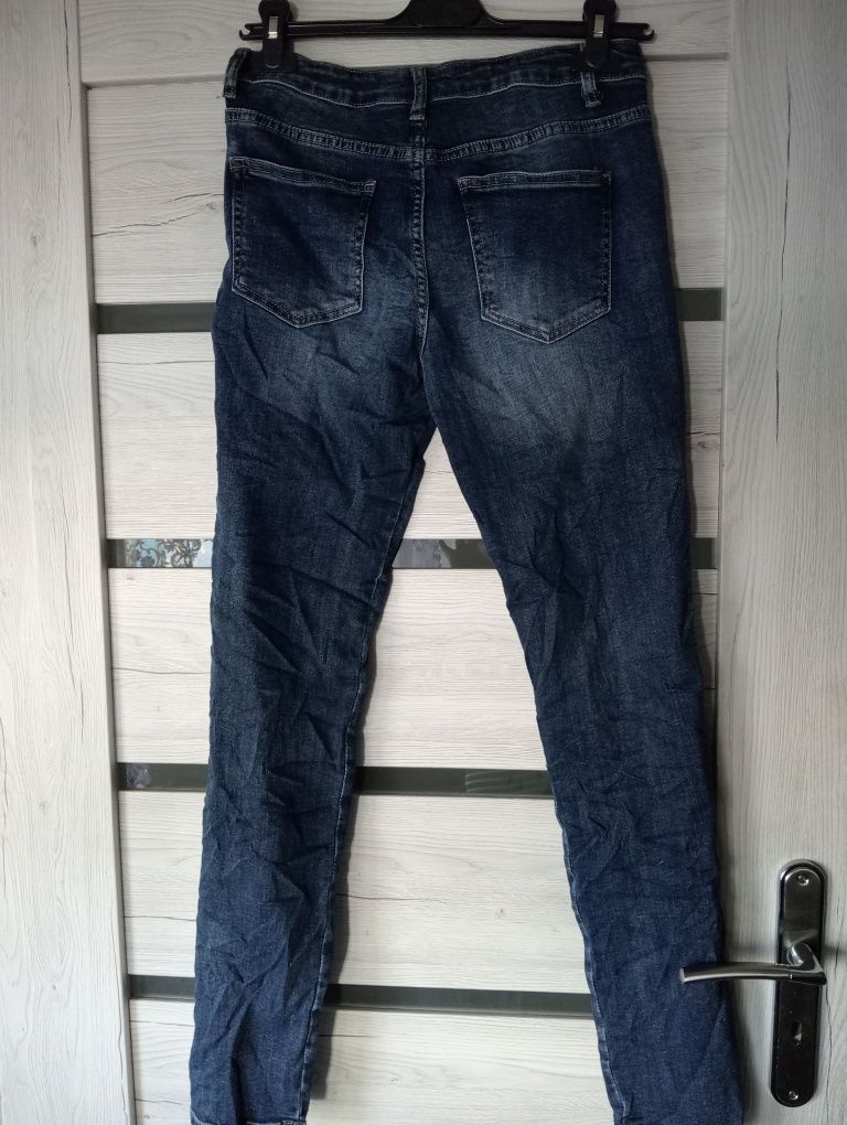 Spodnie jeansowe damskie Melly&Co