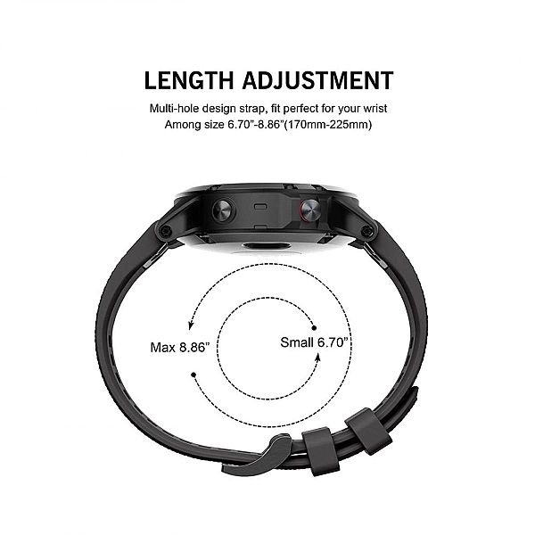 Pasek Smooth do Garmin Fenix 3 / 5X / 3HR / 5X PLUS / 6X / 6X Pro / 7X