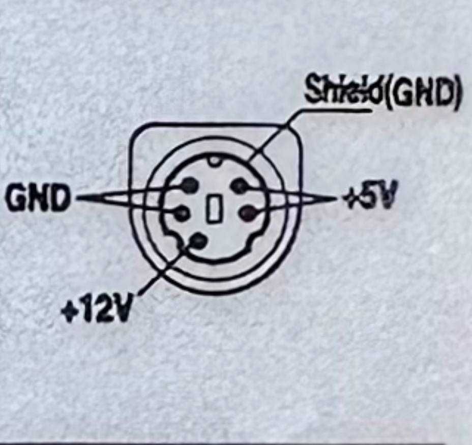 Блок питания блок живлення DA-30C01 5V 12V 1.5A штекер 5 pin