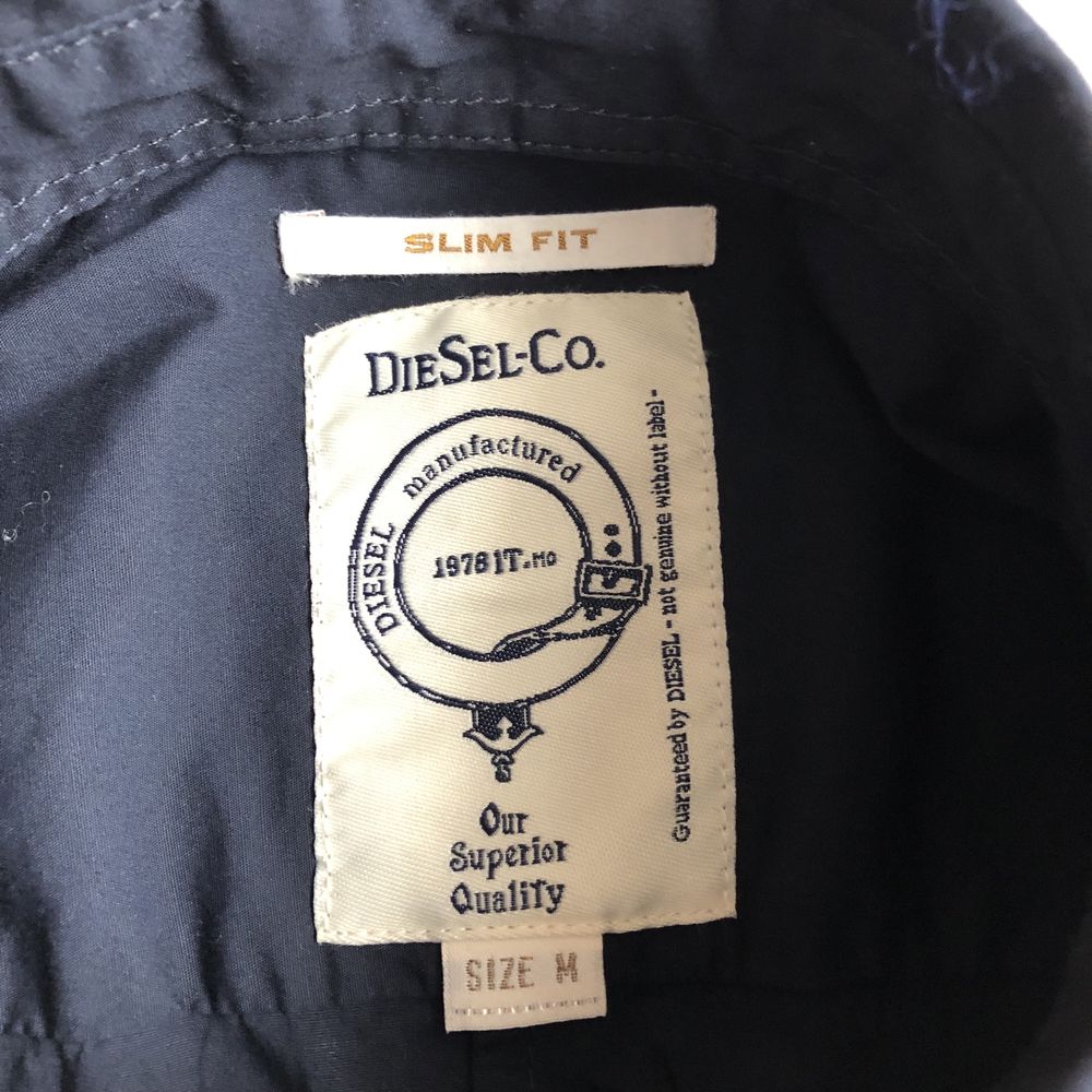 Мужская Рубашка Diesel Dark Navy