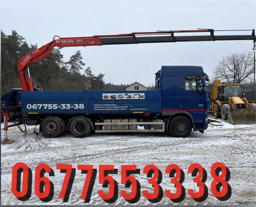 Послуги Кран Манипулятора Услуги ЖБ кольца