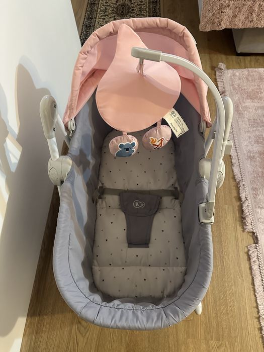 Kinderkraft Unimo 5w1, leżaczek, bujaczek, kołyska