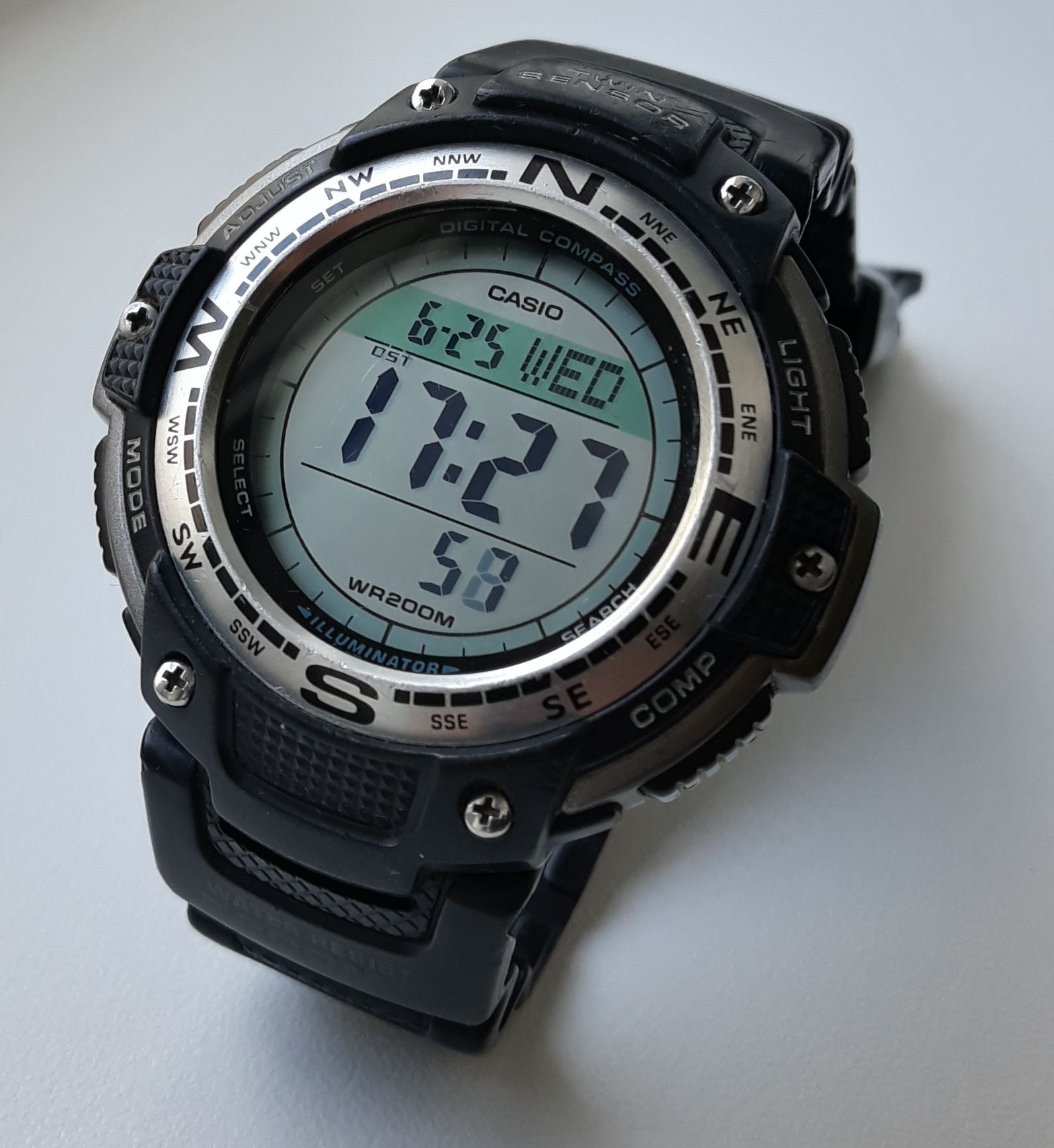 Zegarek męski CASIO SGW-100 Twin Sensor