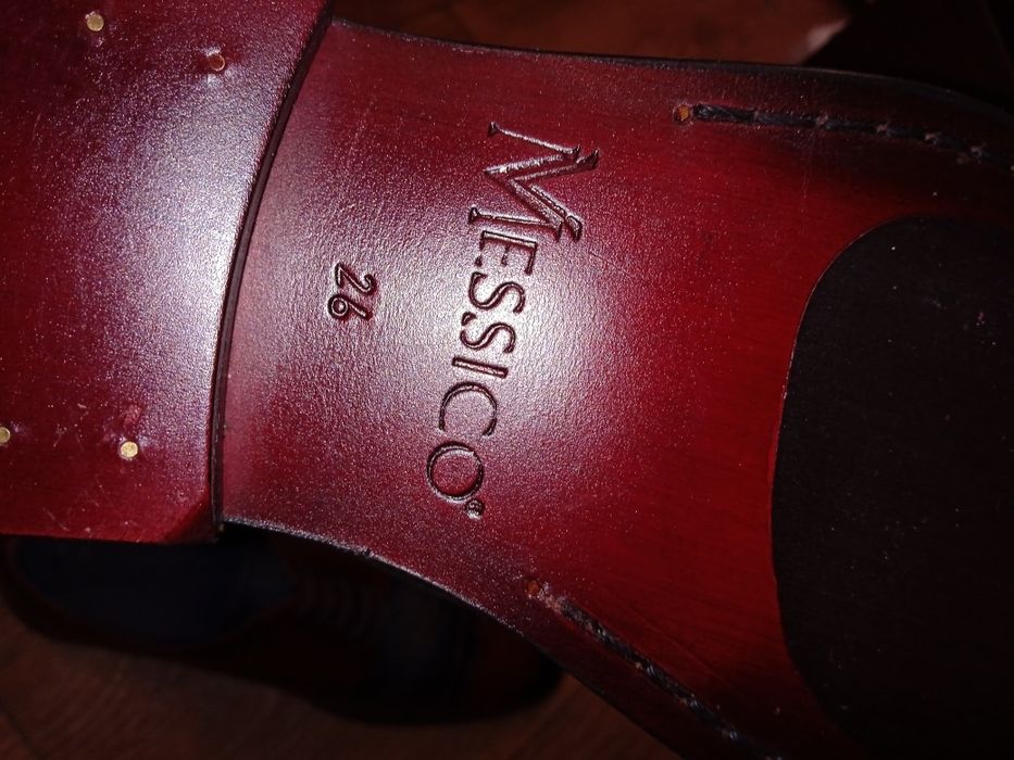 Туфлі оксфорди шкіряні