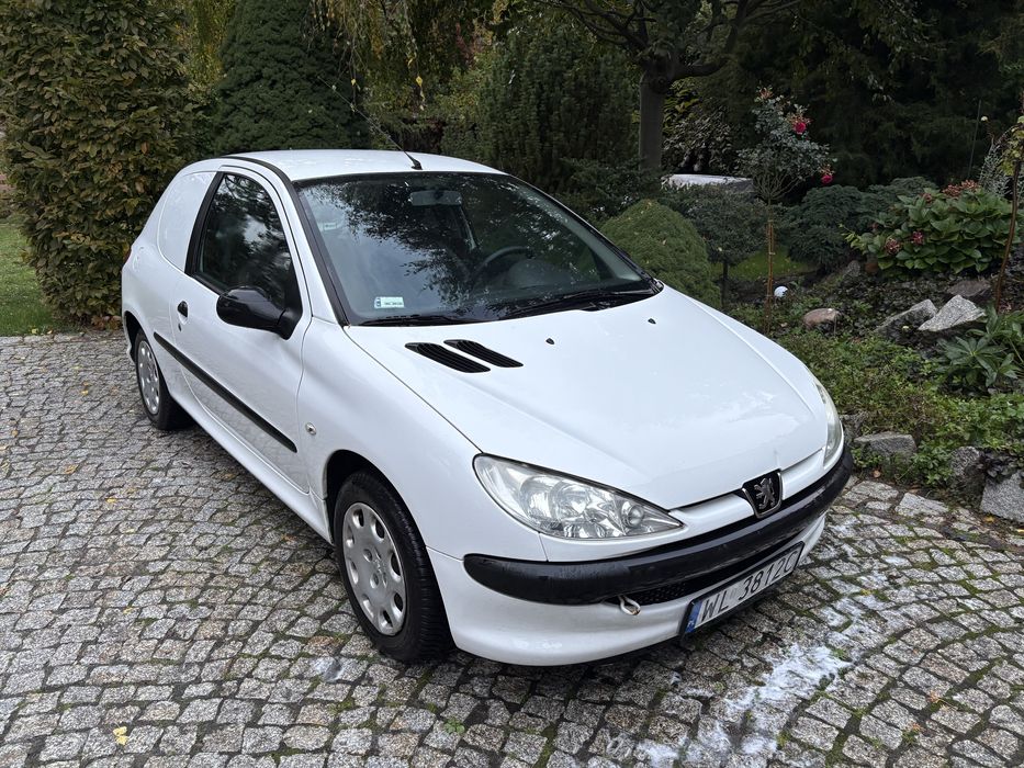Peugeot 206 1.4 HDI bardzo oszczędny 4,5l na dojazdy 2008 dwa miejsca