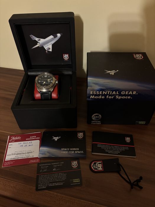 Zamiana Luminox XX5241.XS XCOR space expedition, zamiana na GARMIN