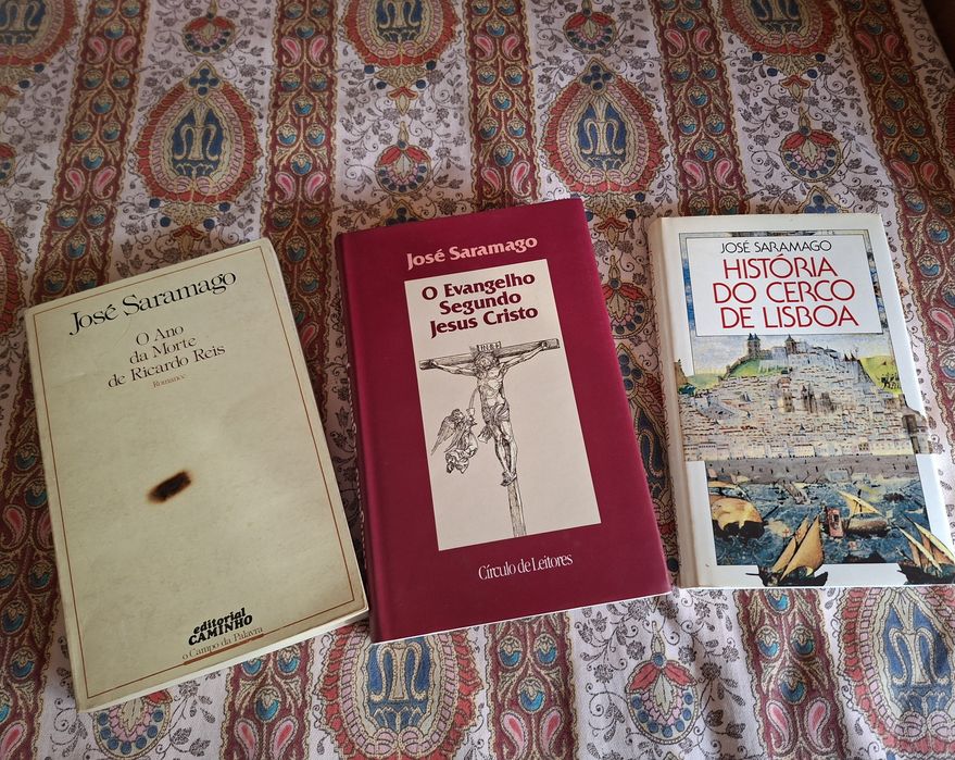 Três livros de Saramago por dez euros