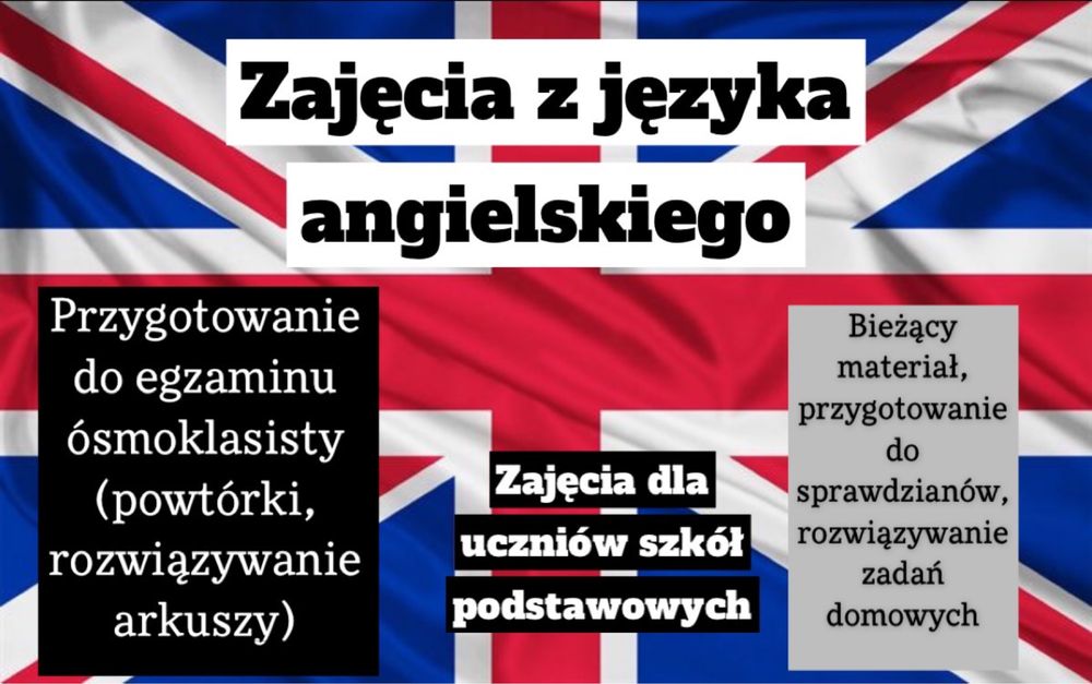 Korepetycje z jezyka angielskiego