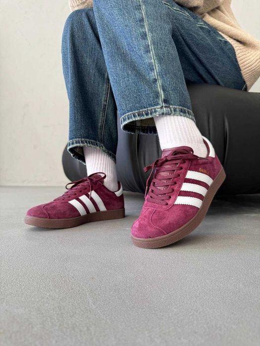 Кросівки Adidas Gazelle Bordo premium