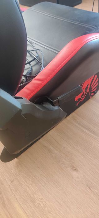 Cadeira mais volante de sim racing