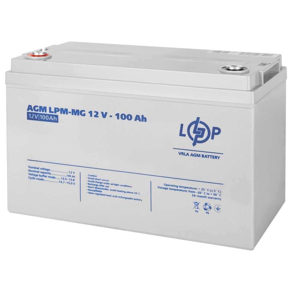 Батарея мультигелевая LogicPower для ИБП ДБЖ 100 Ач, 12 В
