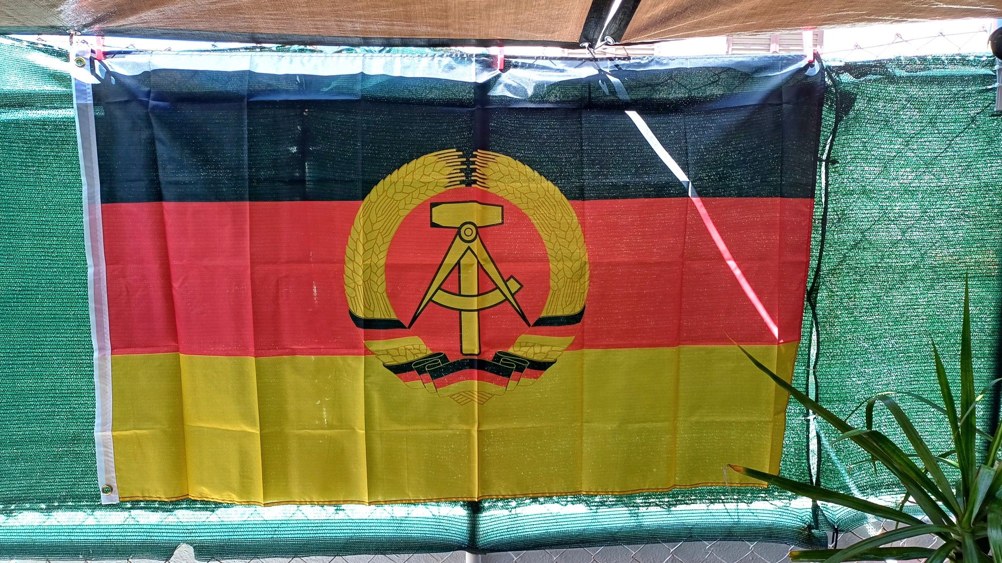 PROMOÇÃO-- Bandeira DDR 1,50 × 0,90 Alemanha Democrática